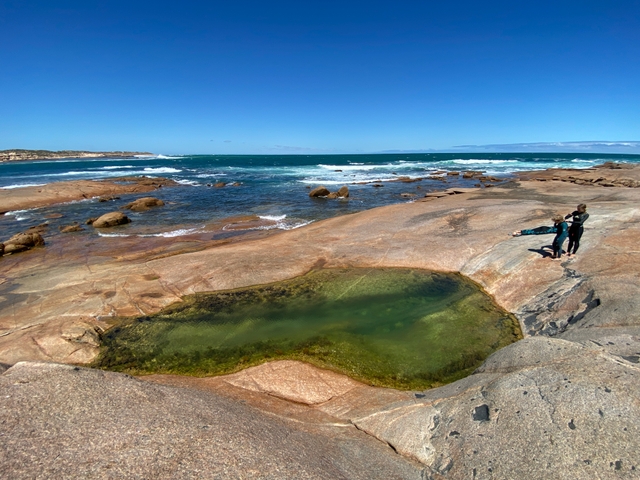 Point Brown Headland Rock Pools, Point Of Interest at Smoky Bay | Book ...
