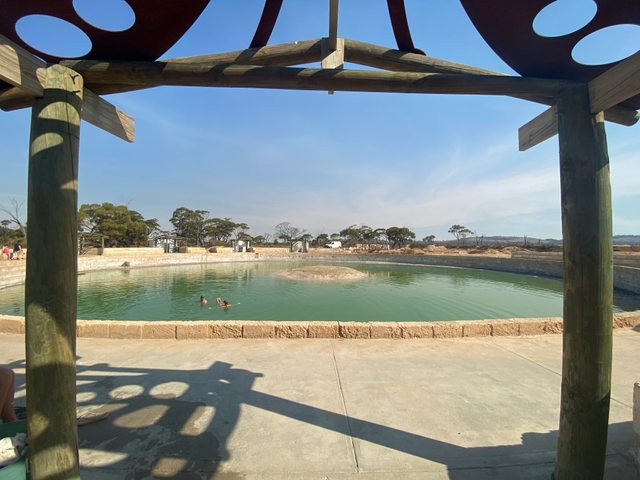 Wave Rock Salt Baths, Point Of Interest at Hyden | Book at Campedia.com.au